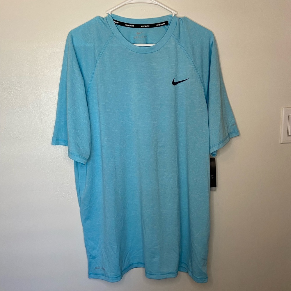 Nike Mens Dri-Fit Shirt in Blue